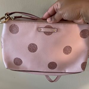 Kate Spade, Pink polkadot, Crossbody bag